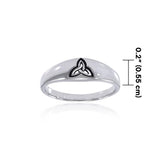 Celtic Trinity Triquetra Silver Ring TRI063 - Jewelry