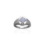 Celtic Claddagh Knotwork Sterling Silver Ring TRI084 - Jewelry