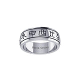 Chinese Astrology Silver Ring TRI103 - Jewelry