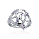 Nautilus Shell Filigree Ring TRI1055 - Jewelry