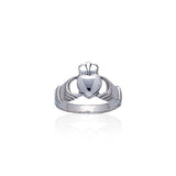 Irish Claddagh Silver Ring TRI1071 - Jewelry