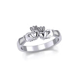Two Hearts Claddagh Ring TRI1115 - Jewelry