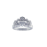 Swan Claddagh Ring TRI1144 - Jewelry