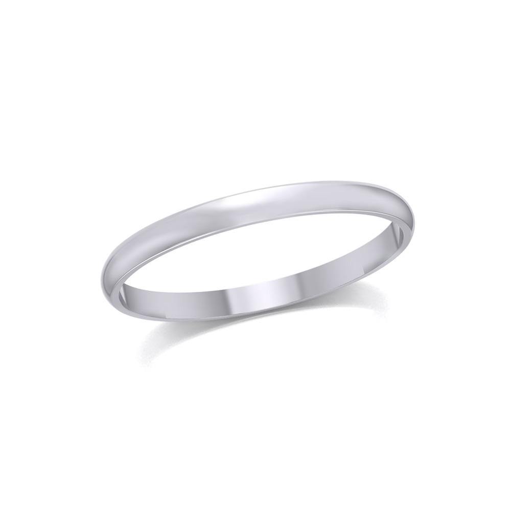 Silver Thin Band Ring TRI1162 - Jewelry