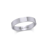 Elegance Silver Wedding Ring TRI1168 - Jewelry