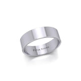 Elegance Silver Band Ring TRI1169 - Jewelry