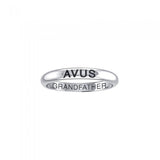 AVUS GRANDFATHER Sterling Silver Ring TRI1172 - Jewelry
