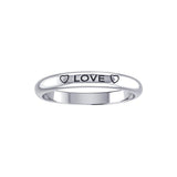 LOVE Sterling Silver Ring TRI1175 - Jewelry