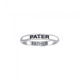 PATER FATHER Sterling Silver Ring TRI1176 - Jewelry
