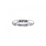 AVIA GRANDMOTHER Sterling Silver Ring TRI1177 - Jewelry