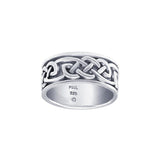 Celtic Knotwork Silver Ring TRI1205 - Jewelry