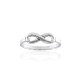 Symbol of Infinity Sterling Silver Ring TRI1208 - Jewelry