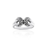 Steampunk Sterling Silver Ring TRI1263 - Jewelry