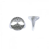 The Tree of Life in its Never-ending journey ~ Sterling Silver Jewelry Pendant TRI1277 - Jewelry