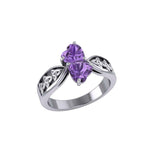 Triquetra Celtic Knot Silver Ring TRI1282