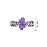 Triquetra Celtic Knot Silver Ring TRI1282 - Jewelry