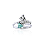 Triquetra Celtic Knot Silver Ring TRI1284