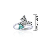 Triquetra Celtic Knot Silver Ring TRI1284 - Jewelry