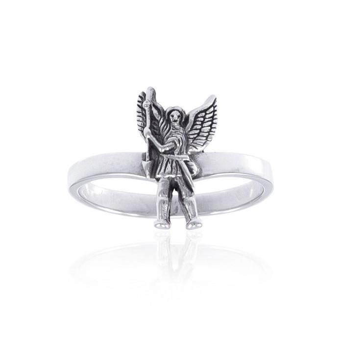 Archangel Michael Ring TRI1330 - Jewelry