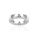 Triquetra Crown Ring TRI1355 - Jewelry
