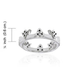 Triquetra Crown Ring TRI1355 - Jewelry