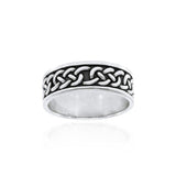Celtic Knotwork Sterling Silver Ring TRI1359 - Jewelry