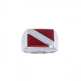Dive Flag Ring TRI1443 - Jewelry