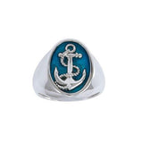 Anchor Silver Ring TRI1462 - Jewelry