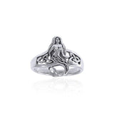 Celtic Mermaid Ring TRI1472