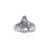 Celtic Mermaid Ring TRI1472 - Jewelry