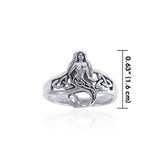 Celtic Mermaid Ring TRI1472 - Jewelry