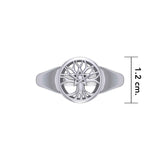 Celtic Tree of Life with Star Ring TRI1535 - Jewelry