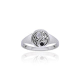 Celtic Knot Yin Yang Ring TRI1537 - Jewelry