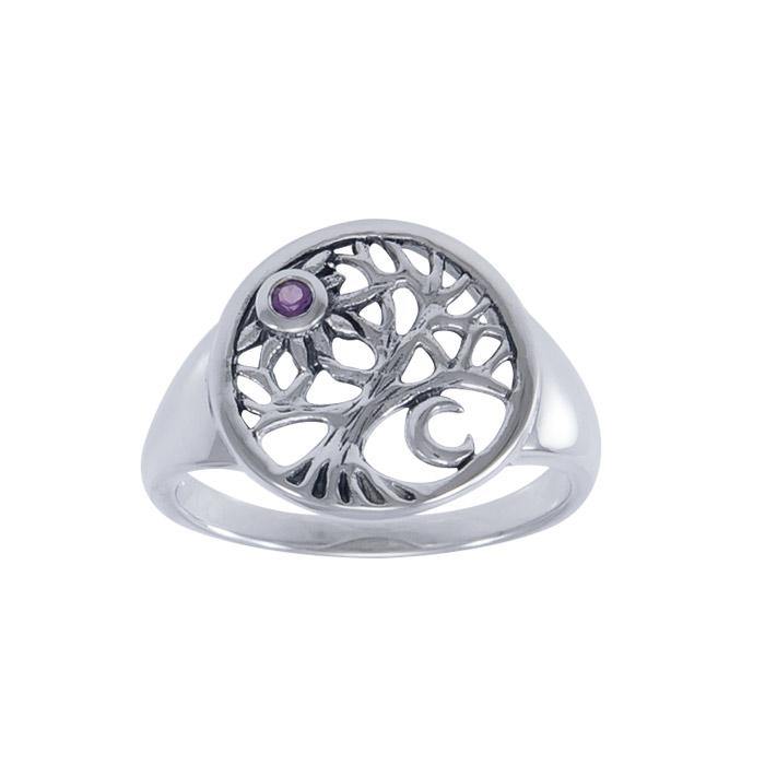 Buy Tree of Life Ring, Spiritual Ring, Inspirational Ring, 925 Silver Ring,  Daily Ring, Tree of Life Jewelry, Filigree Ring, Gift for Her Online in  India - Etsy