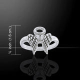 Angel Wings Halo Ring TRI1549 - Jewelry