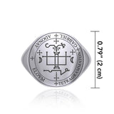 Archangel Gabriel Sigil Silver Ring TRI1565 - Jewelry