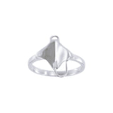 Manta Ray Sterling Silver Ring TRI1626-DD