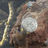 Sigil of the Archangel Raziel Silver Ring TRI1762 - Jewelry