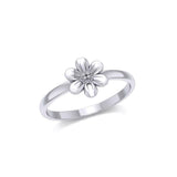 Cute Flower Silver Ring TRI1871