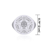 Highest Sigil Silver Ring TRI1893 - Jewelry