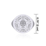 Highest Sigil Silver Ring TRI1893 - Jewelry