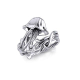 Jellyfish Silver Wrap Ring TRI1896