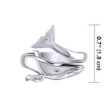 Blue Whale Sterling Silver Ring TRI1926 - Jewelry