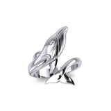 Blue Whale Sterling Silver Ring TRI1927 - Jewelry