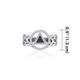 Celtic Recovery Band Ring TRI2272 - Jewelry
