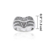 Art Deco Silver Ring TRI236 - Jewelry