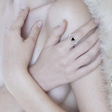 Recovery Silver Ring with Stone TRI2396 - Jewelry