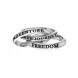 Freedom Adventure Safe Journey Ring TRI252 - Jewelry