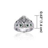 Scottish Thistle Ring TRI354 - Jewelry
