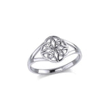 Celtic Knotwork Sterling Silver Ring TRI399 - Jewelry